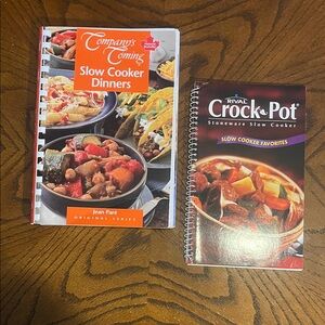 Slow Cooker Cookbooks | set of 2
